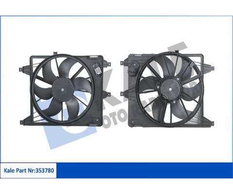 FAN MOTORU KOMPLE DAVLUMBAZLI DACIA LOGAN-SANDERO 1.4-1.6