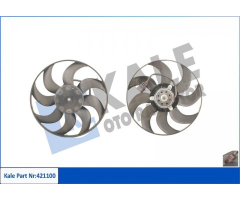 FAN MOTORU PERVANELİ POLO-CORDOBA 02-09 IBIZA IV-V-FABIA 99-08 1.2-1.4 16V-1.6 16V 300W-390mm DAVLUMBAZ YOK