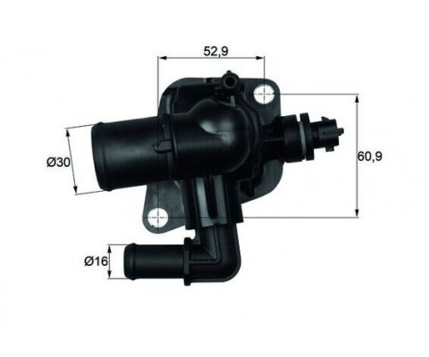 TERMOSTAT 88 ASTRA J-CORSA D-CORSA E-MERIVA B-COMBO D 1.3 A13DTC-DTE B13DTC-DTE DOBLO-FIORINO- PANDA-PUNTO-EGEA QUBO 1.3D MULTIJET 10 BIPPER-NEM0 1.3 EURO 5 SUZUKI SWIFT