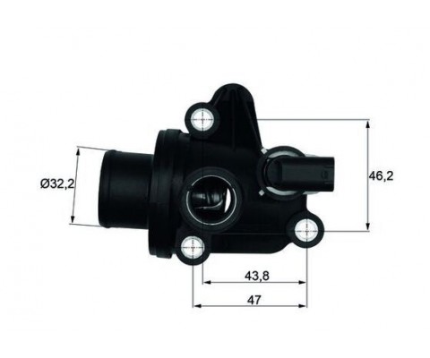 TERMOSTAT 87 C MERCEDES OM668 W168 W414