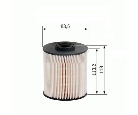 YAKIT FİLTRESİ C5 2.7HDI 08- - C6 2.7HDI 05- - P.407 2.7HDI 05- SU AYRAÇLI KAĞIT