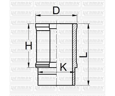 MOTOR GÖMLEĞİ FAIRWAY-OPTİMA-R19 1600 77.00 ÇAP STD
