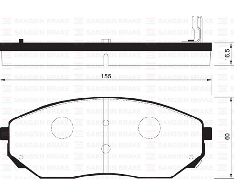 ÖN FREN BALATA KIA SORENTO 2.5L D4CB CRDi 02-
