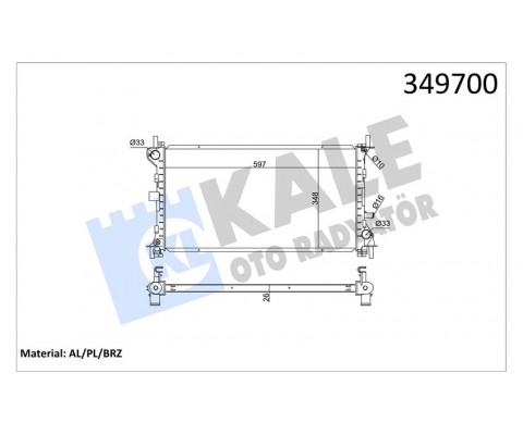MOTOR SU RADYATORU AC FOCUS 2.0 98 05 KLIMALI MANUEL BRAEZING 600 348 26