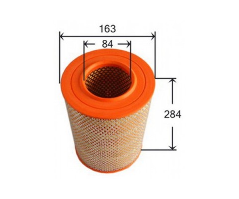 HAVA FİLTRESİ BOXER-JUMPER-DUCATO 94-02 1.9TDI-2.5TD-2.0i-2.8D-2.8HDI-2.8TDI-2.8JTD