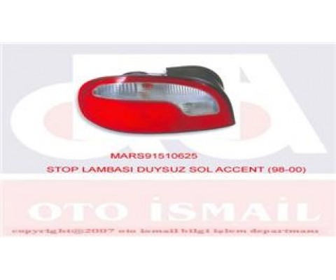 STOP LAMBASI DUYSUZ SOL ACCENT 98-00