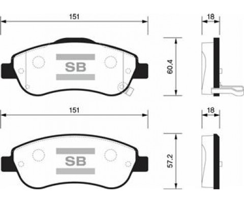 ÖN FREN BALATA HONDA CR-V 1.6L N16A2 RE6 İ-DTEC dizel 4x2 13- / 2.0L R20 benzinli otomatik vites RE5 07-15