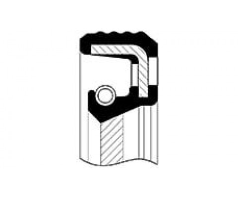 KRANK ÖN KEÇE CLIO SYMBOL -R19 1.4-MGN 1.6 35x47x7