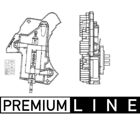 KLIMA FAN REGULATORU MERCEDES W202 W210 SASI NO: A344661 F331441