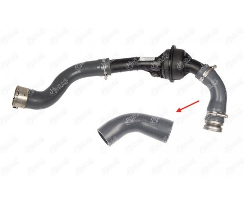 TURBO HORTUMU PLASTİK BORU HARİÇ OK İLE GÖSTERİLEN KÜÇÜK HORTUM DACIA DOKKER 12