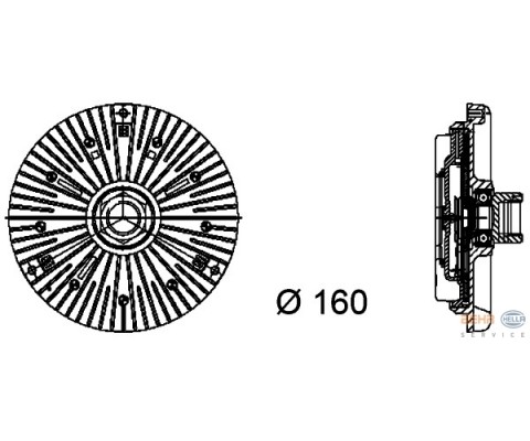 FAN TERMIGI PREMIUM LINE BMW M47 M57 E38 E46 E65 E53