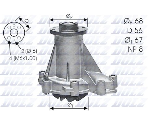 DEVIRDAIM POMPASI MERCEDES OM601 OM602 OM603 OM605 W201 W202 W124 W210 W463 W140 W638 B901 B904