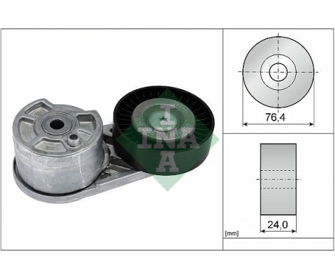 ALTERNATÖR KAYIŞ GERGİSİ KOMPLE TRANSIT V-362/V-363 17 2.0 ECOOBLUE