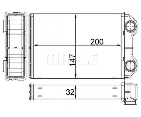 KALORIFER RADYATORU MINI R50 R52 R53