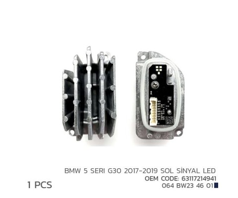 BMW 5 G30 2017-2019 SOL SİNYL LED MODL 63117214941