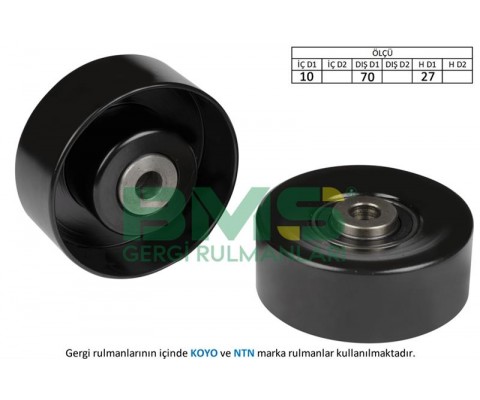 ALTERNATÖR GERGİ RULMANI P206 1.1-1.1i-1.4i-1.6i-1.6 16V- XSARA 1.4i-1.6-1.6 16V 98-