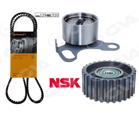 TRİGER KAYIŞ SETİ EKSANTRİK SETİ TOYOTA HILUX 2.4L 2L 2L-T LN85 LN145 LN105 90-04 / HIACE 2.4L 2L LH112 LH114 89- 1 KAYIŞ 1 RULMAN 1 DİŞLİ 129x310