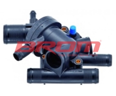 TERMOSTAT 89 C KOMPLE KANGOO 97 MEGANE I 96 CLIO II 98 05 LAGUNA 96 1.9D F8Q SENSÖR DELİKLİ