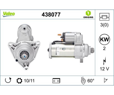 x MARŞ MOTORU 12V 10 DİŞ VW TRANSPORTER 1.9-2.4-2.5 98-03