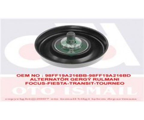 ALTERNATÖR GERGİ RULMANI FIESTA 1.8DI 00- -FOCUS 1.8TDCI-1.8DI-1.8TDDI 98-04 -TOURNEO CONNECT 1.8D