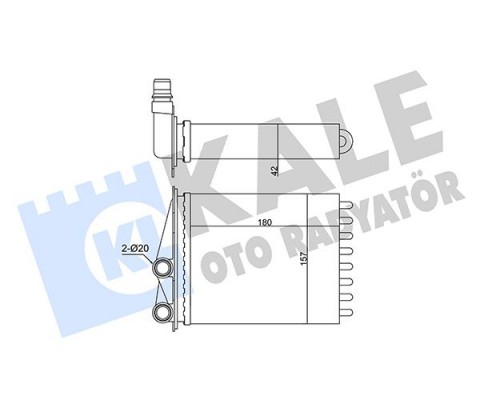 KALORİFER MEKANİK RENAULT TRAFIC II KALORİFER