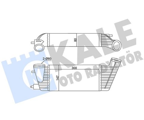 İNTERCOOLER AL/PL/BRZ C8-JUMPY-SCUDO-ULYSSE-LANCIA PHEDRA-807-EXPERT