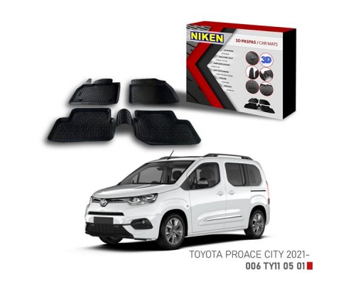 3D PASPAS TOYOTA PROACE CITY 2021-