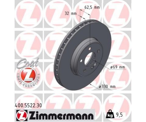 FREN DISKI ON MERCEDES W205 S205 C205 A205 W213 S213 C238 A238 X253 C253