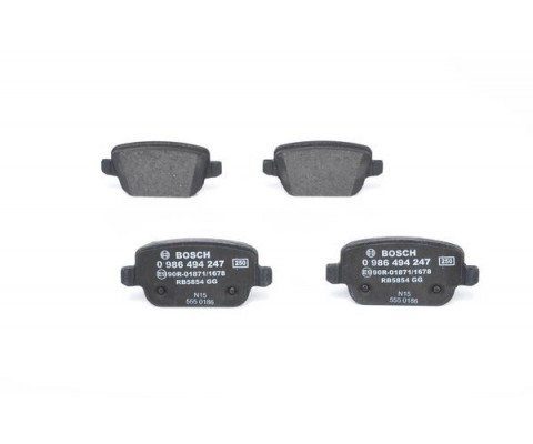 ARKA FREN BALATASI MONDEO IV CA2 07 14 S-MAX 09 06 S-MAX 09 KUGA I 08 12 GALAXY III 06 VOLVO S80 II 06 S80 07 V70 06 V70 07 XC70 06 FREELANDER 2 2.2