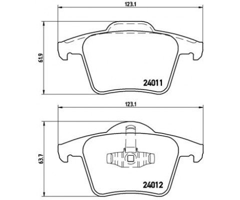 ARKA BALATA VOLVO XC90 2.5T 02 D5 02 T6 02 D5 V8 05 D5 09 3.2 06 D5 09