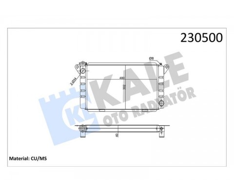 RADYATÖR R12 TL-TX-STW-TOROS 475X304X42 SÜPER 3 SIRA PS SİSTEM