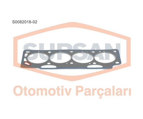 SİLİNDİR KAPAK CONTASI R19-CLIO-MEGANE 1.9D F8Q 2 ÇENTİK 1.65MM
