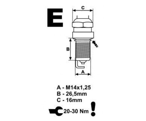 BUJİ FR8ME P 307/406 1.6-2.0 04/99 NISSAN ALMERA 1.5/1.8-CIT.C4-C5 2.0