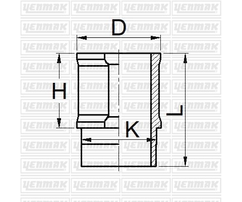 MOTOR GÖMLEĞİ R21-MNGR-CNCRD 88.00 ÇAP STD