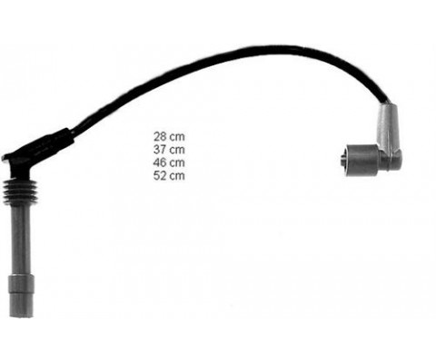 BUJİ KABLOSU TAKIMI OPEL CORSA B-COMBO B 93 00 1.2-1.4İ C12NZ-X12SZ-14NZ-X14SZ