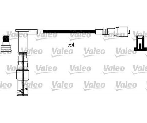 ATESLEME KABLOSU SETI MERCEDES M111 W202 W124 S124 C124