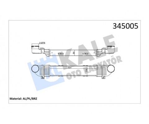 TURBOSARJ RADYATORU MERCEDES S-CLASS W220 99 05