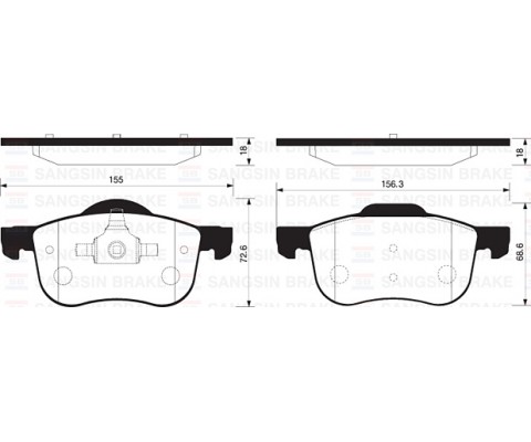ON FREN BALATASI VOLVO S60 00 S70 97 00 S80 98 V70 97 07 V70 01 07 XC70 00 XC90 02 12 16 JANT