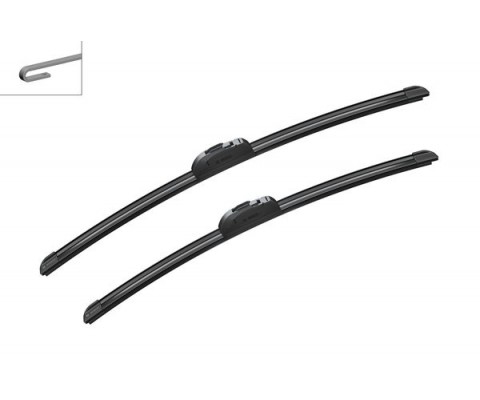 AEROTWIN SİLECEK 55cm 50cm MUZ TİPİ XSARA N6/7/VTS -BRAVO-BRAVA-MONDEO-P306 N3/5 -MGN I X64
