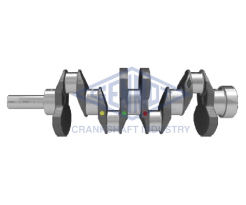 KRANK MİLİ MITSUBISHI L200 2.5L 4D55 4D56 K14T K64T K74T 86-06 / L300 2.5L P15V 86-06 / PAJERO L044G 88-91 / HYUNDAI H100 D4BA 94- Turbosuz araçlar için