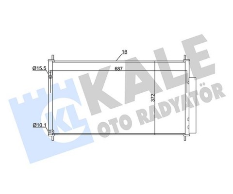 KONDENSER AL/PL/BRZ CIVIC IX