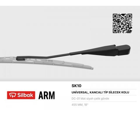 SİLECEK KOLU 385MM R12 TSW-TOROS ARKA