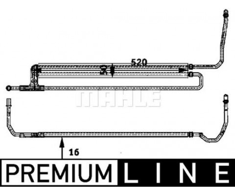 DIREKSIYON YAG SOGUTUCUSU PREMIUM LINE BMW E60 03 10 PREMIUM LINE