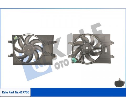 FAN MOTORU KOMPLE AC FIESTA V FUSION 1.25 1.4 16V 1.4TDCI 02 08 MAZDA II MAZDA III 1.25 1.4 03 09 KLIMALI