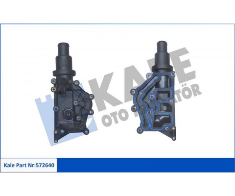KOMPLE TERMOSTAT-PLASTİK GÖVDELİ 89 C RENAULT CLIO-GRAND SCENIC-MEGANE-MODUS-GRAND MODUS-SCENIC TWINGO-WIND