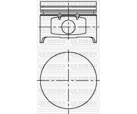 MOTOR PİSTON SEGMAN CLIO MGN 1.4 8V K7J STD 79.50 MM