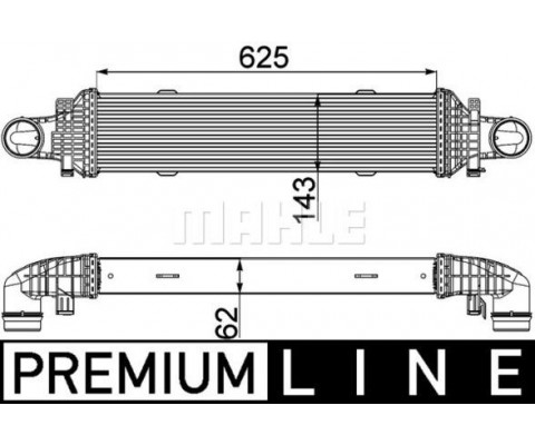 TURBOSARJ RADYATORU MERCEDES W204 S204 C204 C218 W212 C207 X204