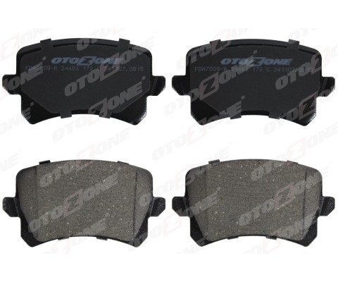 ARKA BALATA CADDY-TIGUAN-PASSAT-A6-Q3 11 GDB1763 WVA 24483 105.5X56.4X17 MM