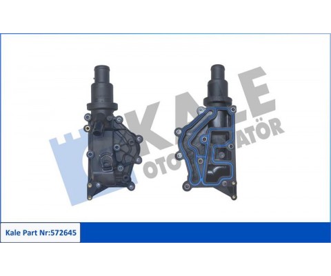 KOMPLE TERMOSTAT-PLASTİK GÖVDELİ 89 C RENAULT CLIO-FLUENCE-GRAND SCENIC-LAGUNA-MEGANE-SCENIC