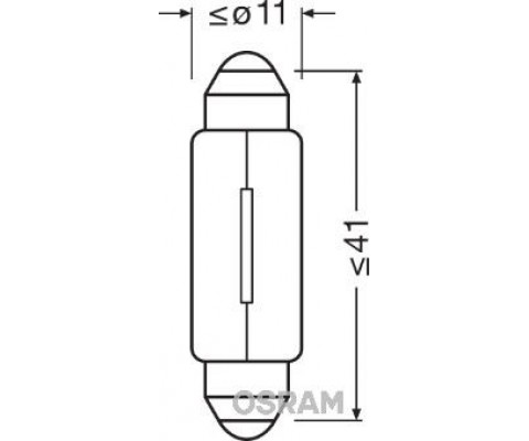 TAVAN AMPUL 12V 10W SOFİT UZUN